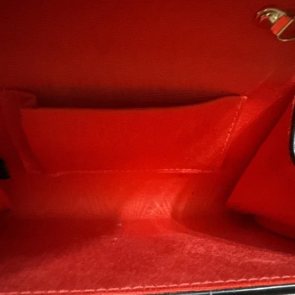 KURT GEIGER LONDON EVIL EYE PARTY ENVELOPE CLUTCH ACRYLIC METALLIC - Picture 6 of 12